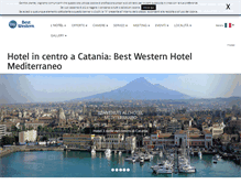 Tablet Screenshot of hotelmediterraneoct.com